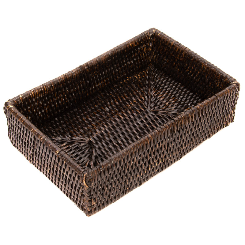 artifacts trading Rattan Large Rectangular Napkin Holder & Reviews